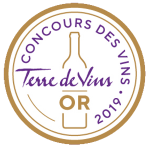 Terre de Vins 2019 - Médaille d'Or